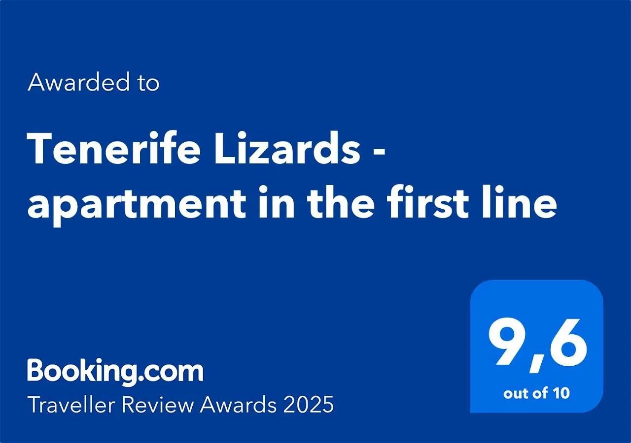 Tenerife Lizards - Apartment In The First Line Callao Salvaje