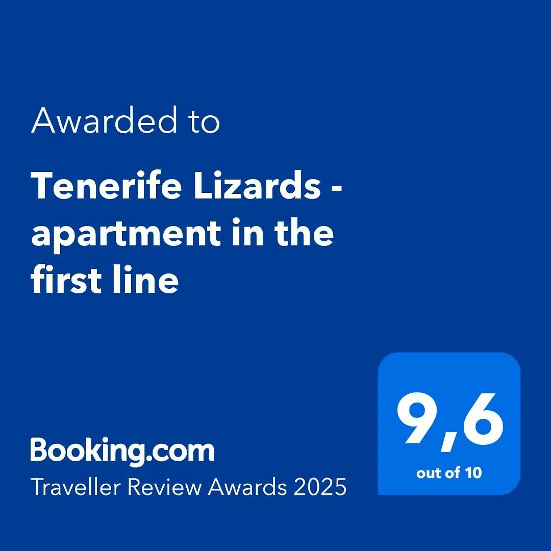Tenerife Lizards - Apartment In The First Line Callao Salvaje